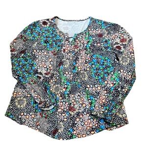 NWOT • Colorful Patterned Long Sleeve Top